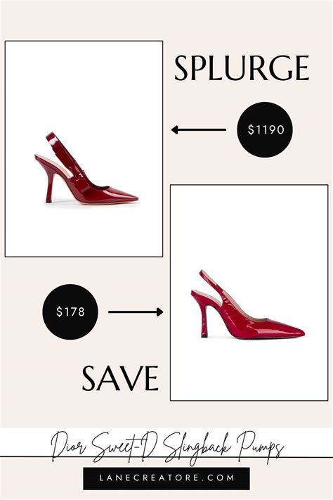 dior d doll pump dupe|dior slingback heels dupe.